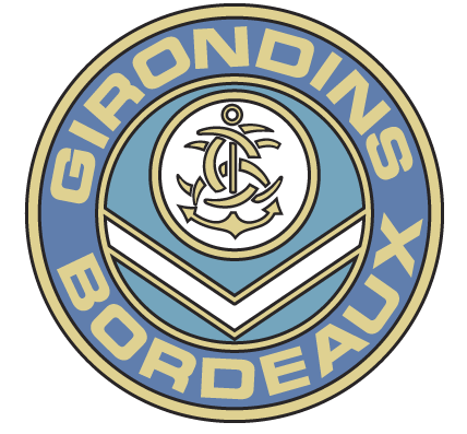 Blason des Girondins de Bordeaux après leur fusion avec l'Association Sportive du Port