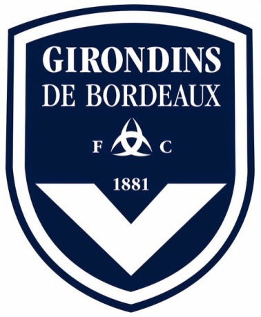 Blason actuel des Girondins de Bordeaux